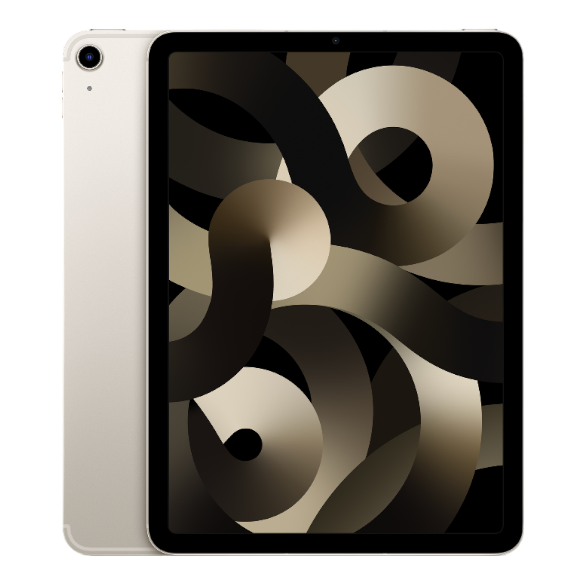 iPad Air 2022 (5th Generation) 10.9-inch 64GB Wi-Fi + Cellular, Starlight - alAsil